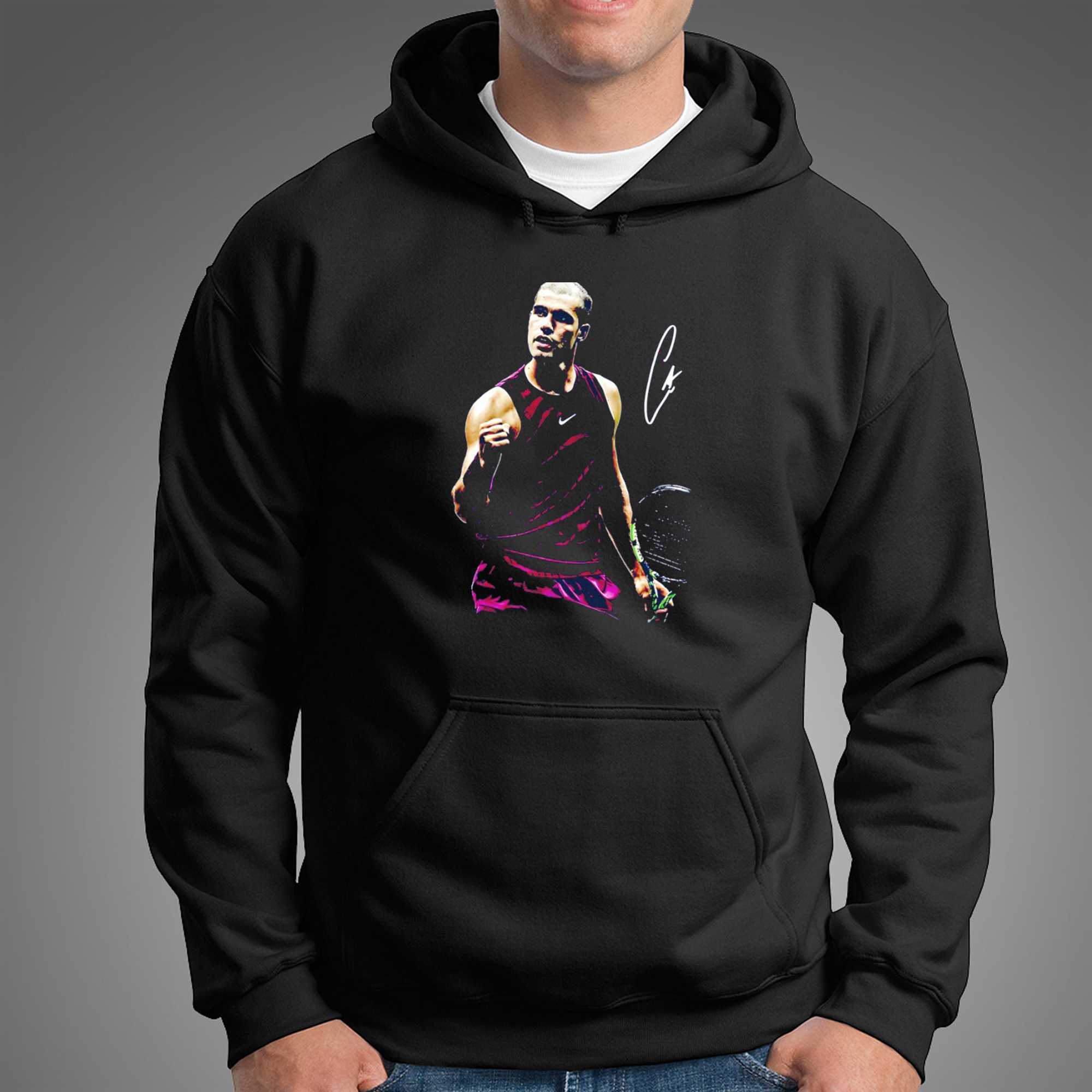 Carlos Alcaraz Tennis Star 2026 Champions Signature Tee Carlos Alcaraz Tennis Star 2026 Champions Signature Tee