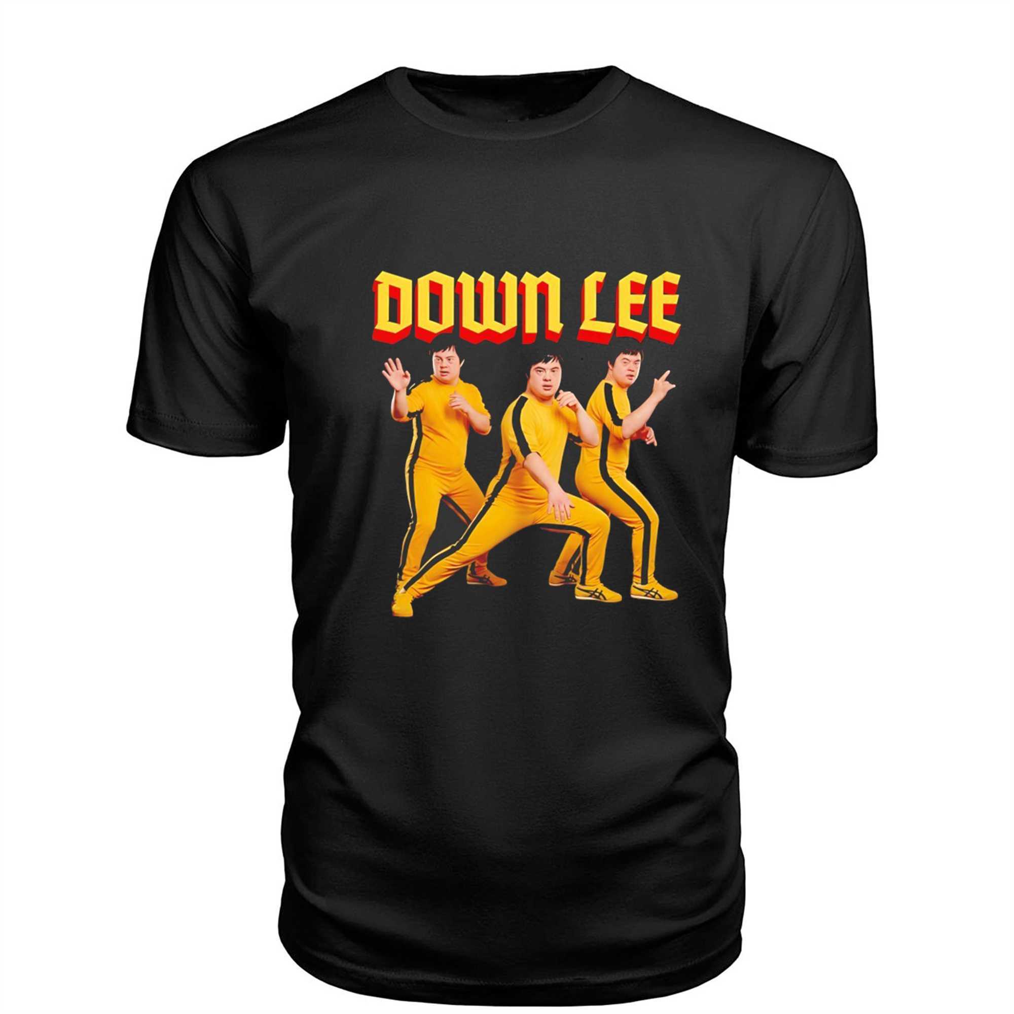 Down Lee X Bruce Lee Parody Tee Down Lee X Bruce Lee Parody Tee