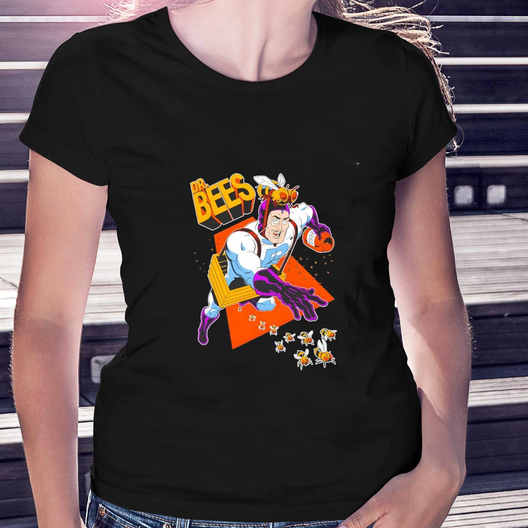 Dr Bees Cartoon Tee Dr Bees Cartoon Tee
