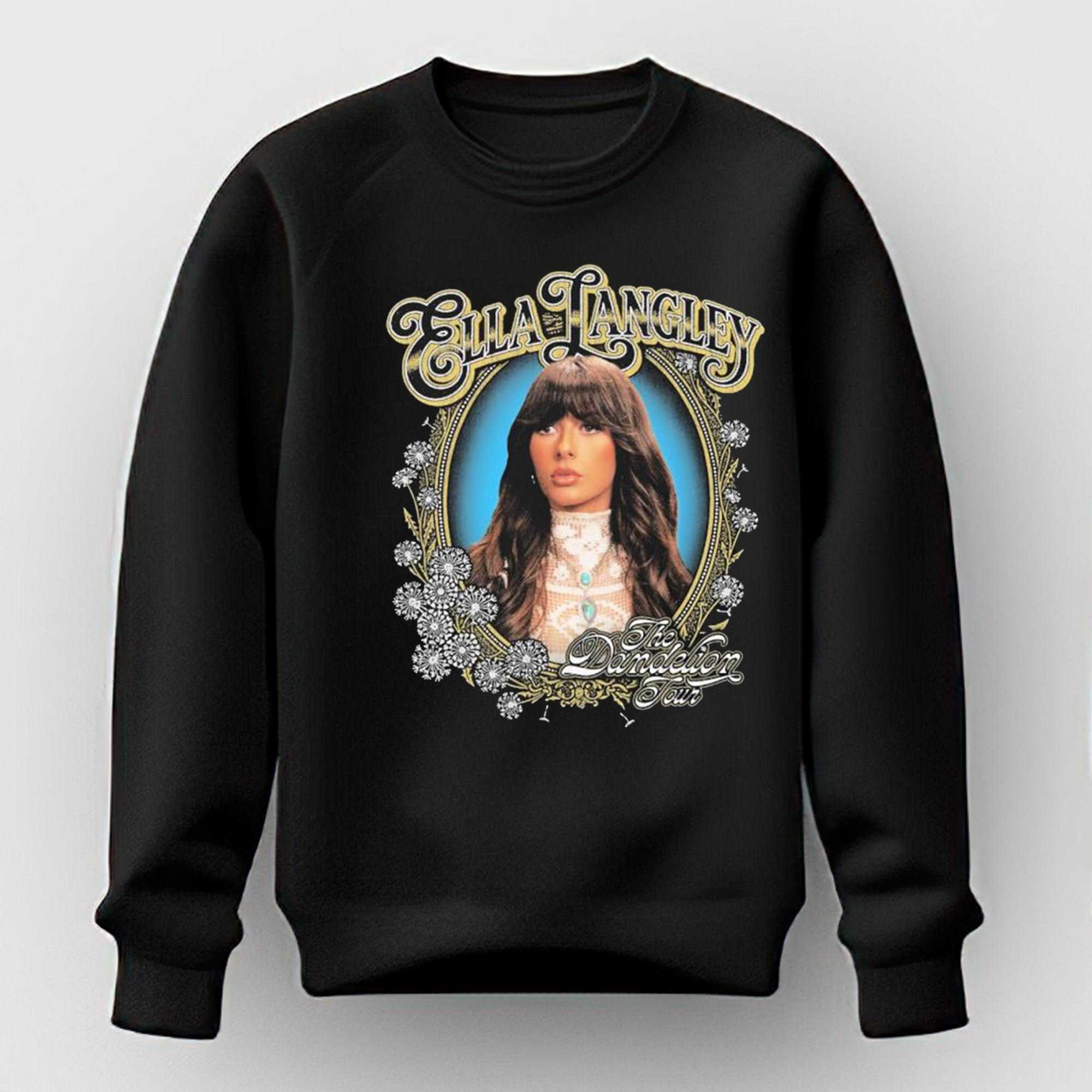 Ella Langley The Dandelion Tour 2026 Poster Shirt Ella Langley The Dandelion Tour 2026 Poster Shirt