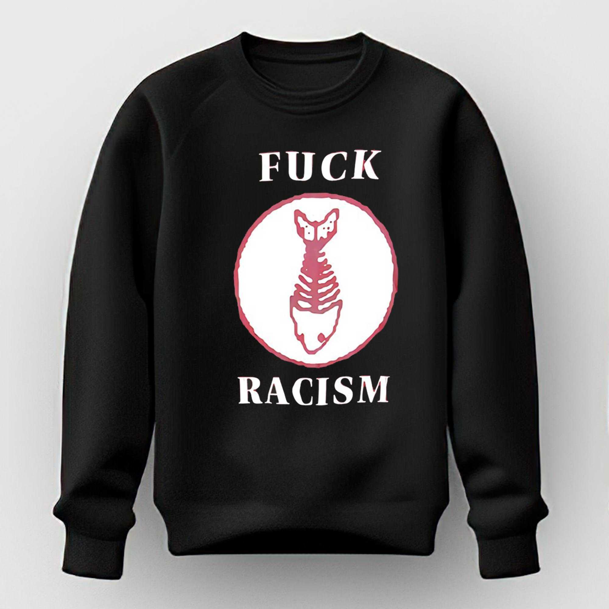 Fishbone Fight Fuck Racism Tee Fishbone Fight Fuck Racism Tee
