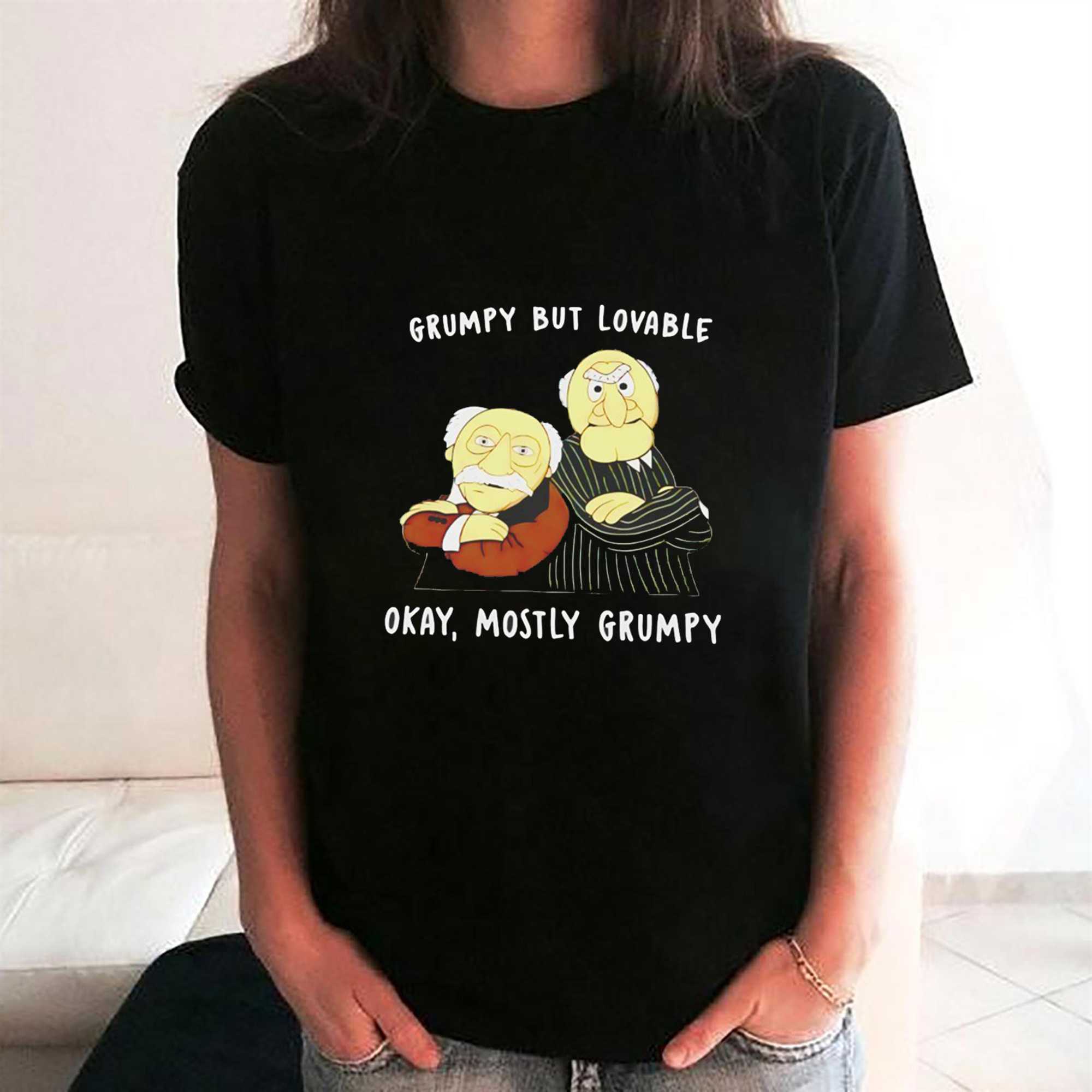 Grumpy But Lovable Okay Mostly Grumpy Tee Grumpy But Lovable Okay Mostly Grumpy Tee