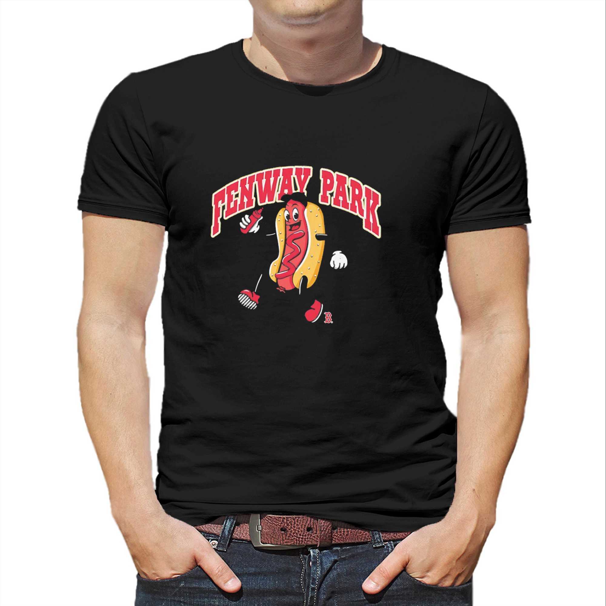 Hotdog Fenway Park Boston Red Sox Tee Hotdog Fenway Park Boston Red Sox Tee