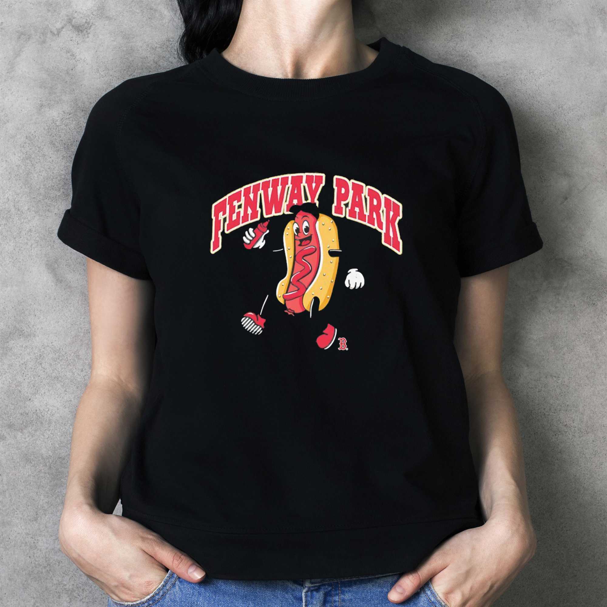 Hotdog Fenway Park Boston Red Sox Tee Hotdog Fenway Park Boston Red Sox Tee
