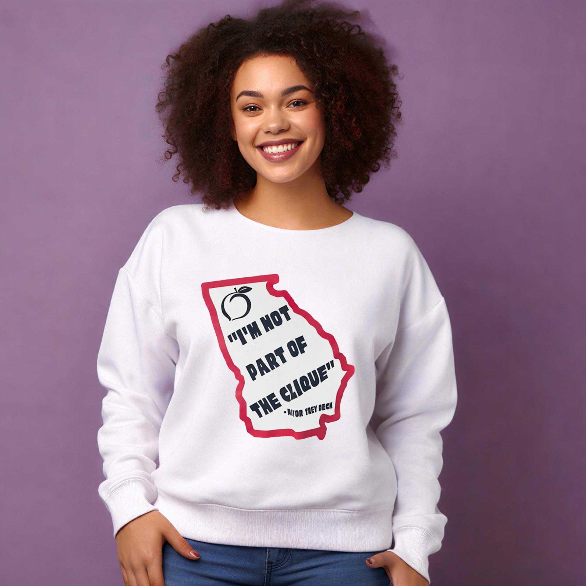 Im Not Part Of The Clique Mayor Trey Deck Tee Im Not Part Of The Clique Mayor Trey Deck Tee