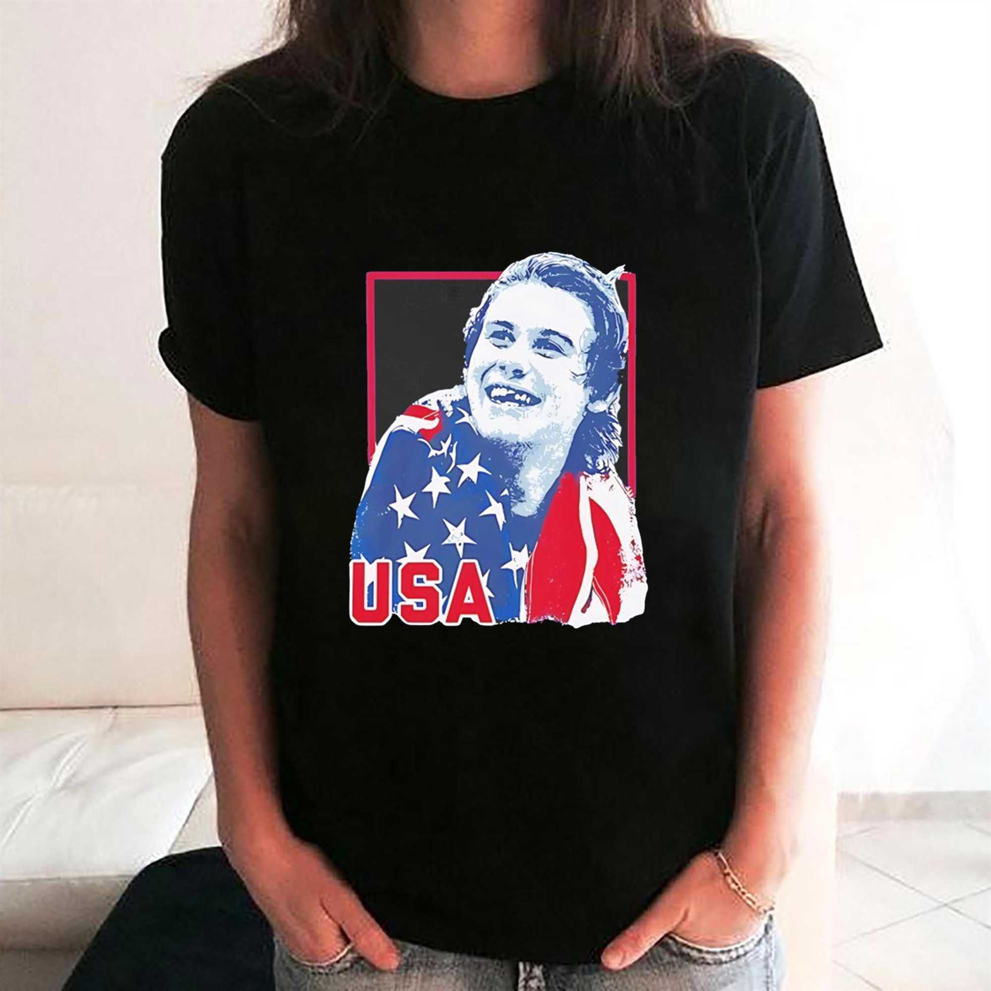 Jack Hughes Usa 2026 Hockey Tee Jack Hughes Usa 2026 Hockey Tee