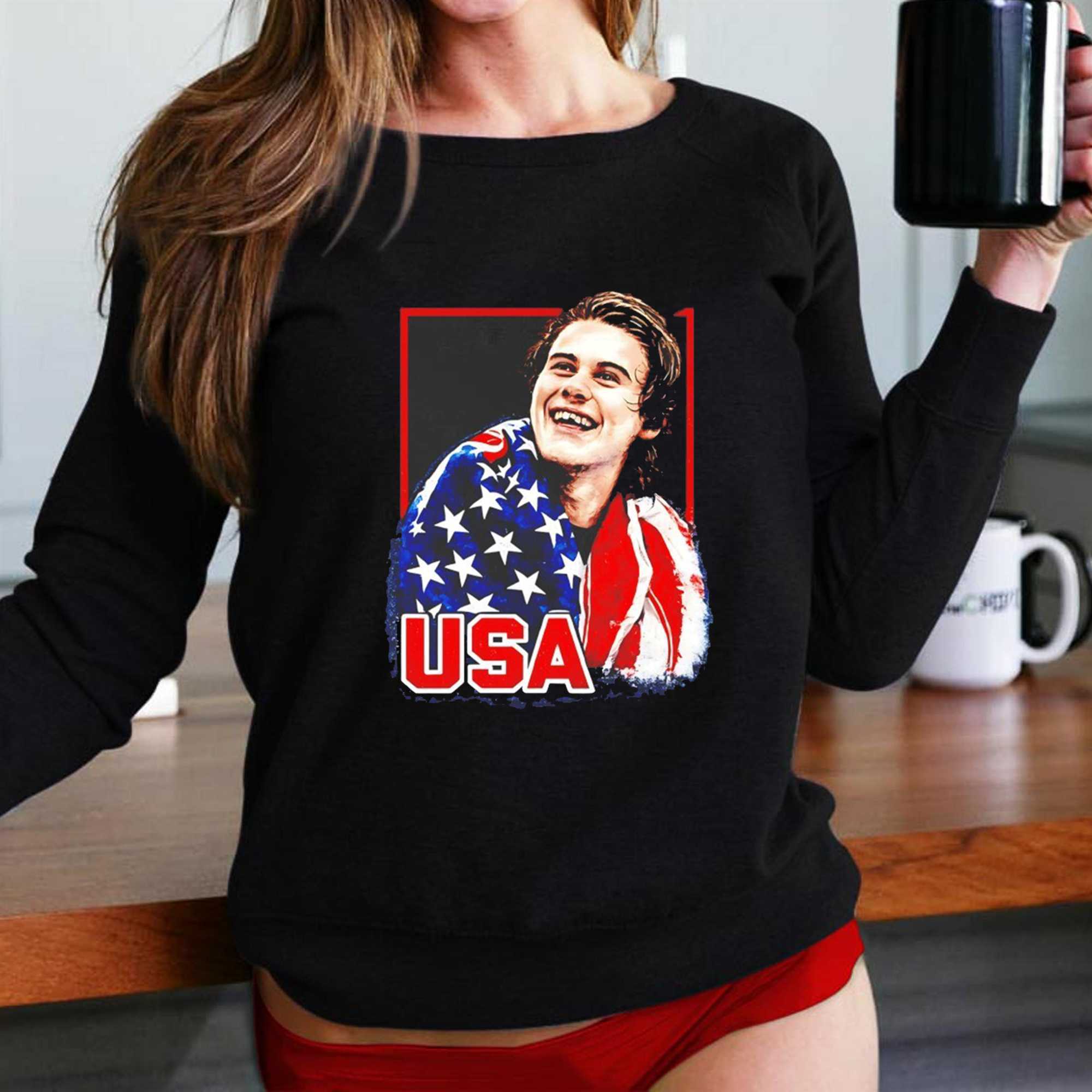 Jack Hughes Usa Hockey Champions Champs 2026 Tee Jack Hughes Usa Hockey Champions Champs 2026 Tee