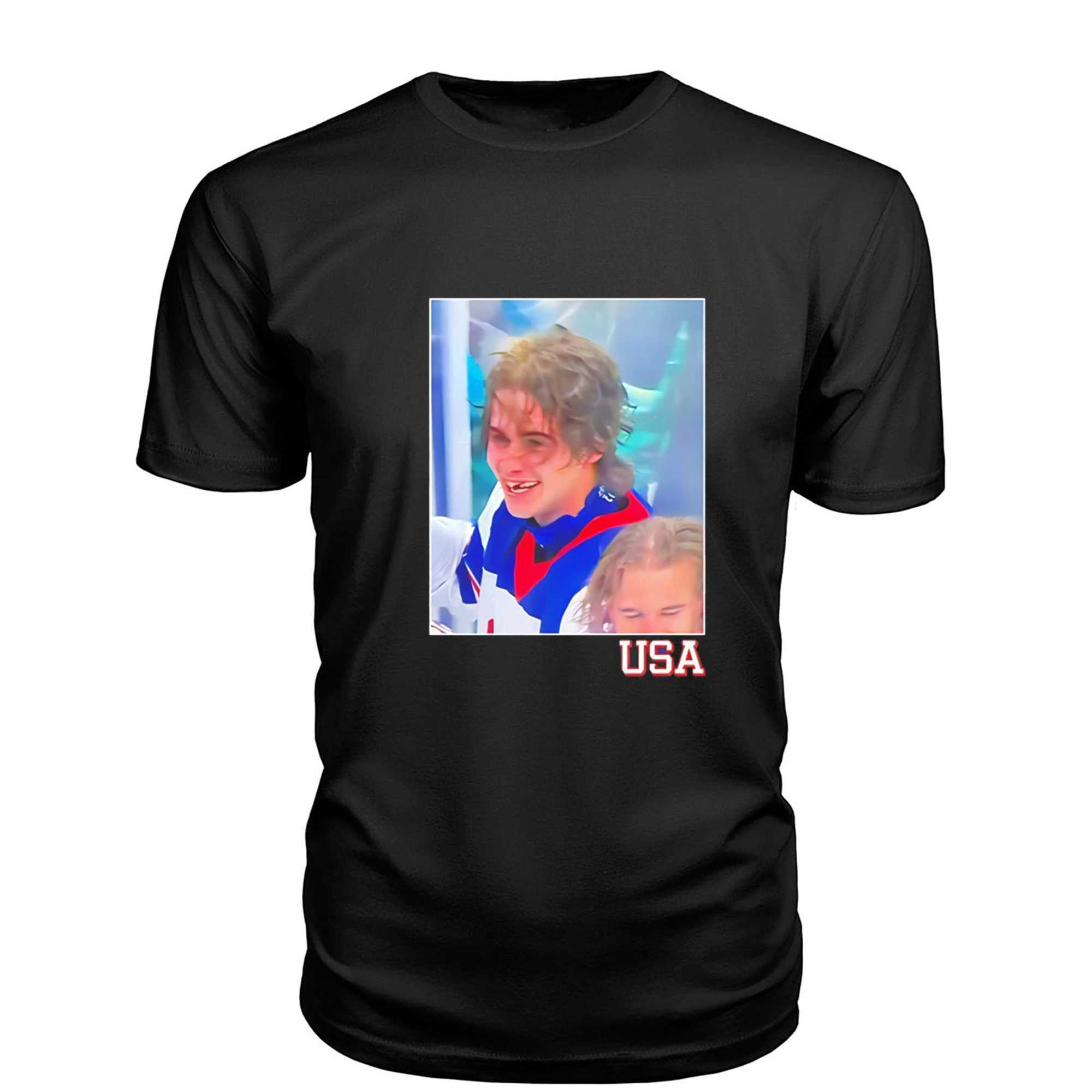 Jack Hughes Usa Tee Jack Hughes Usa Tee