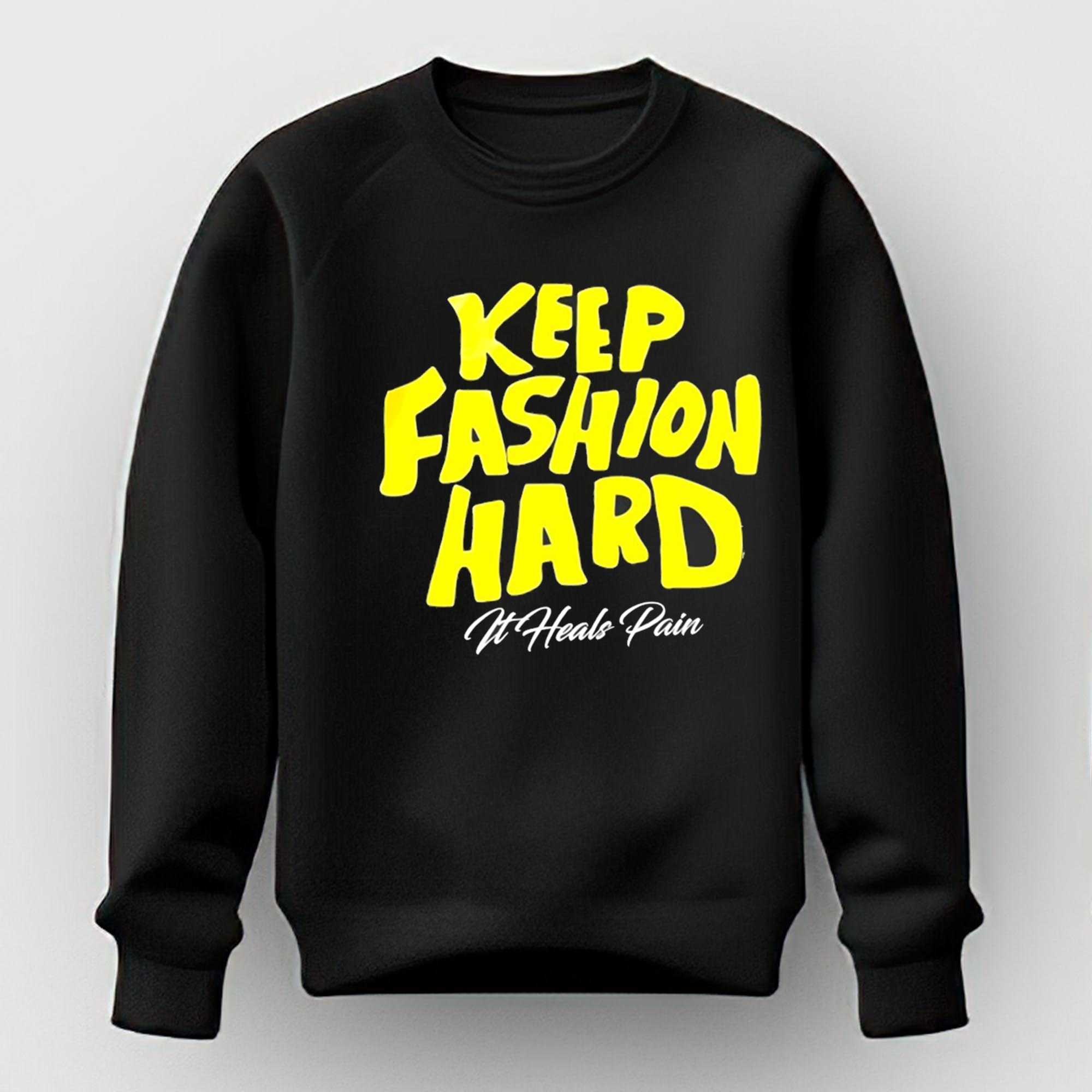 Keep Fashion Hard It Heals Pain Tee Keep Fashion Hard It Heals Pain Tee