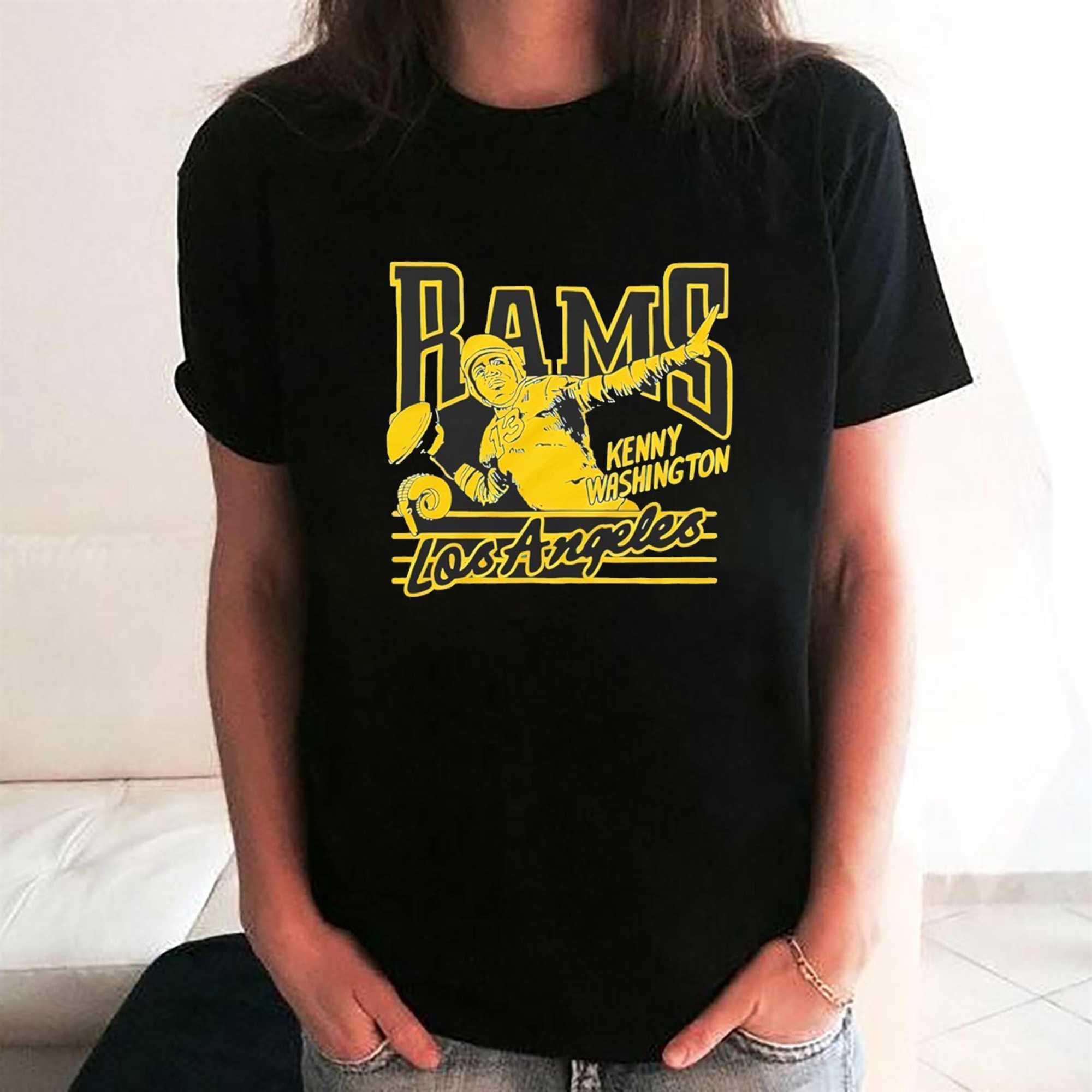 Los Angeles Rams Kenny Washington Vintage Tee Los Angeles Rams Kenny Washington Vintage Tee