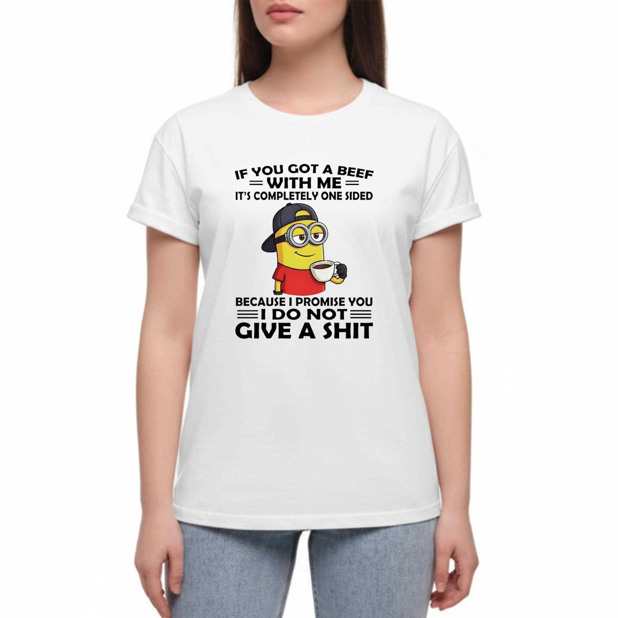 Minion I Fucking Love You Either Way Works Valentines Day Tee