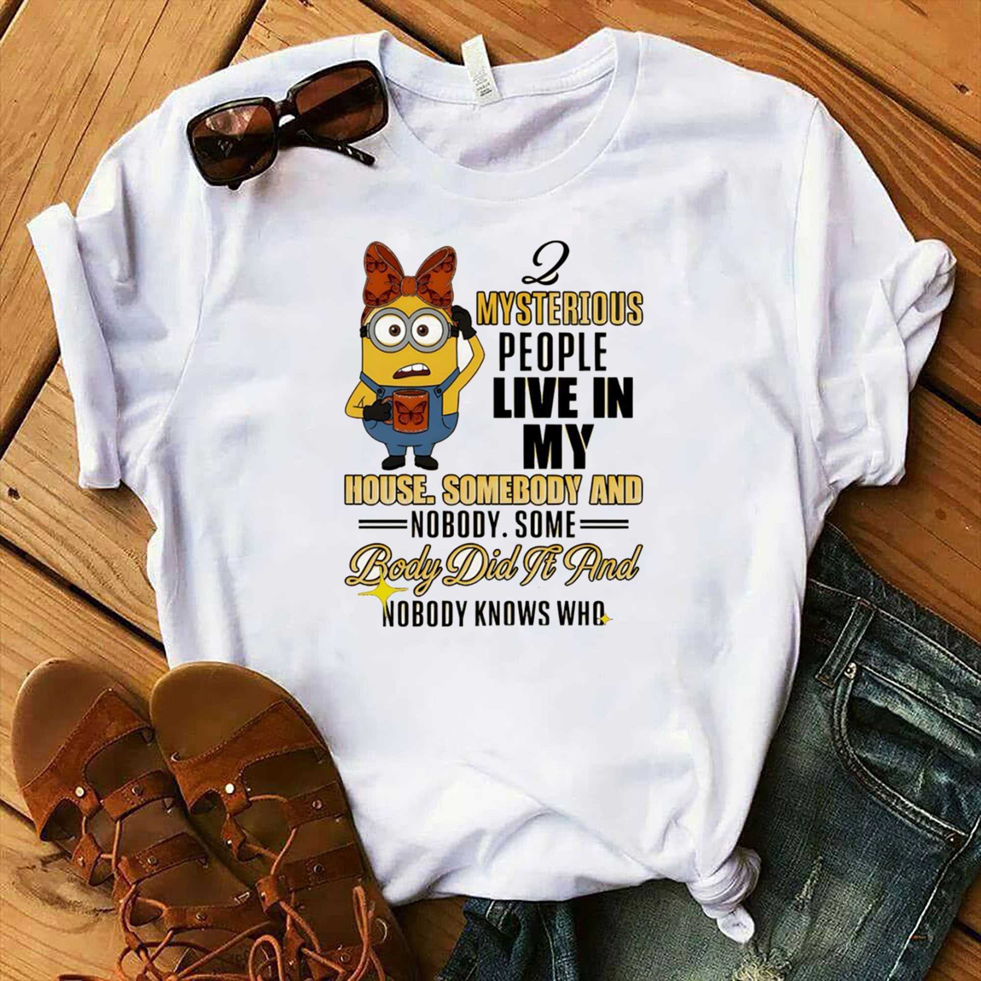 Minion No One Talks About How Uncomfortable It Is To Ask For Your Own Money Back Tee