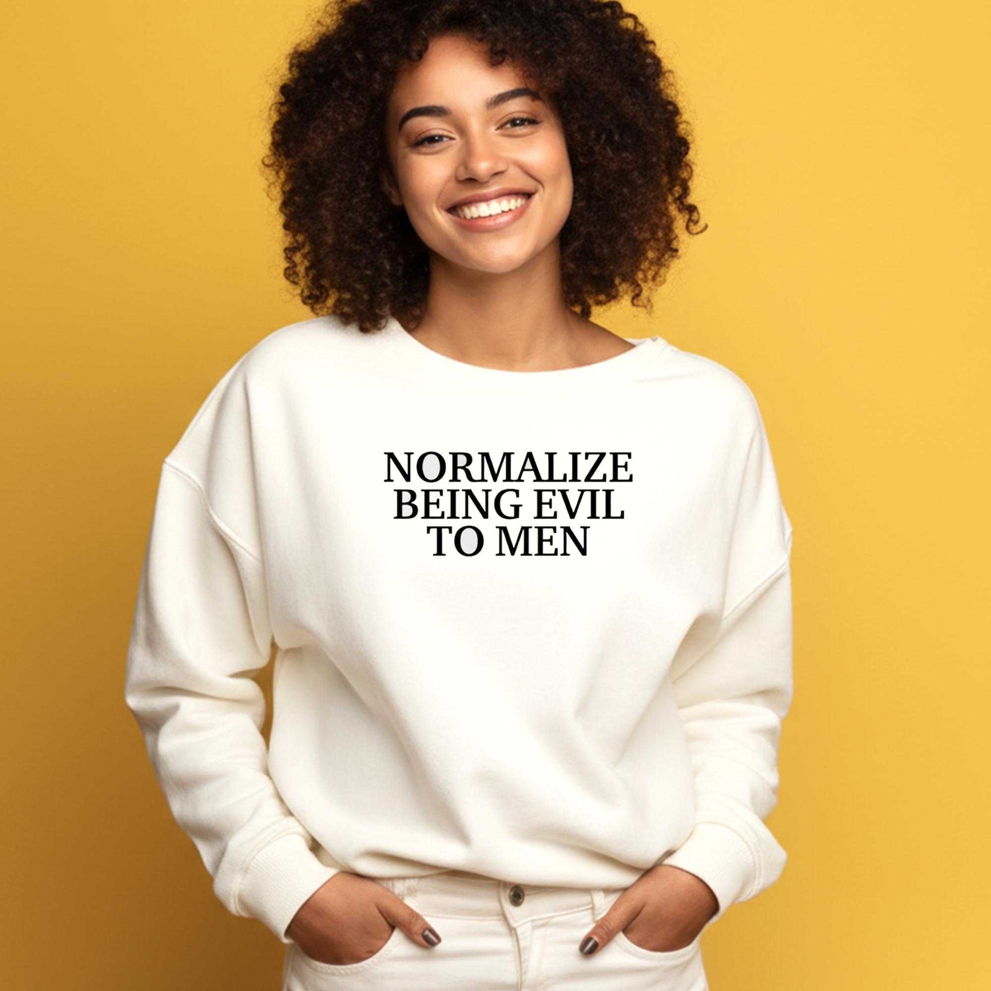 Normalize Being Evil En Tee Normalize Being Evil En Tee