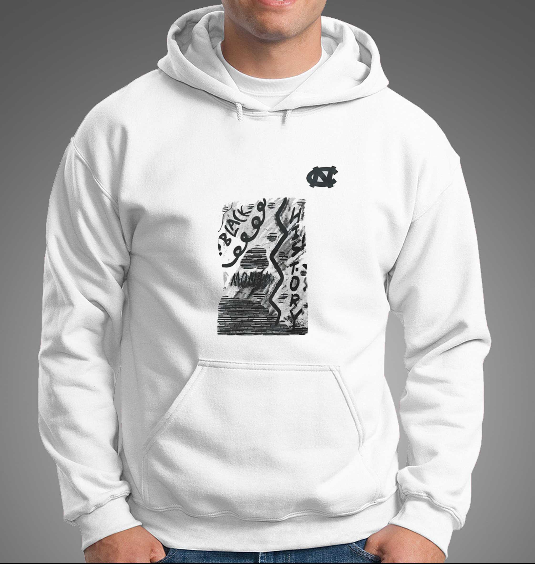 North Carolina Tar Heels Black History Month Tee North Carolina Tar Heels Black History Month Tee