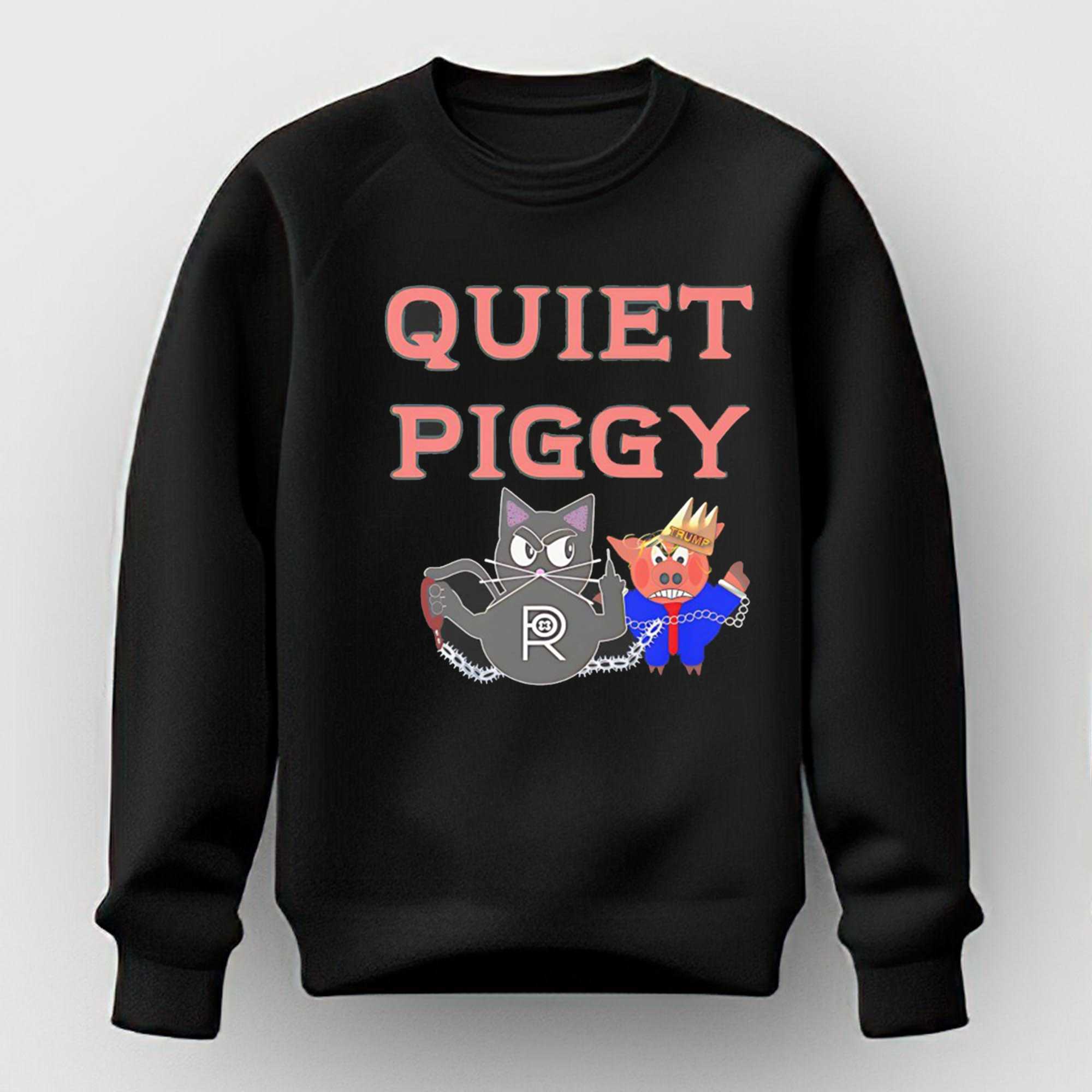 Quiet Piggy Dark Style Tee Quiet Piggy Dark Style Tee