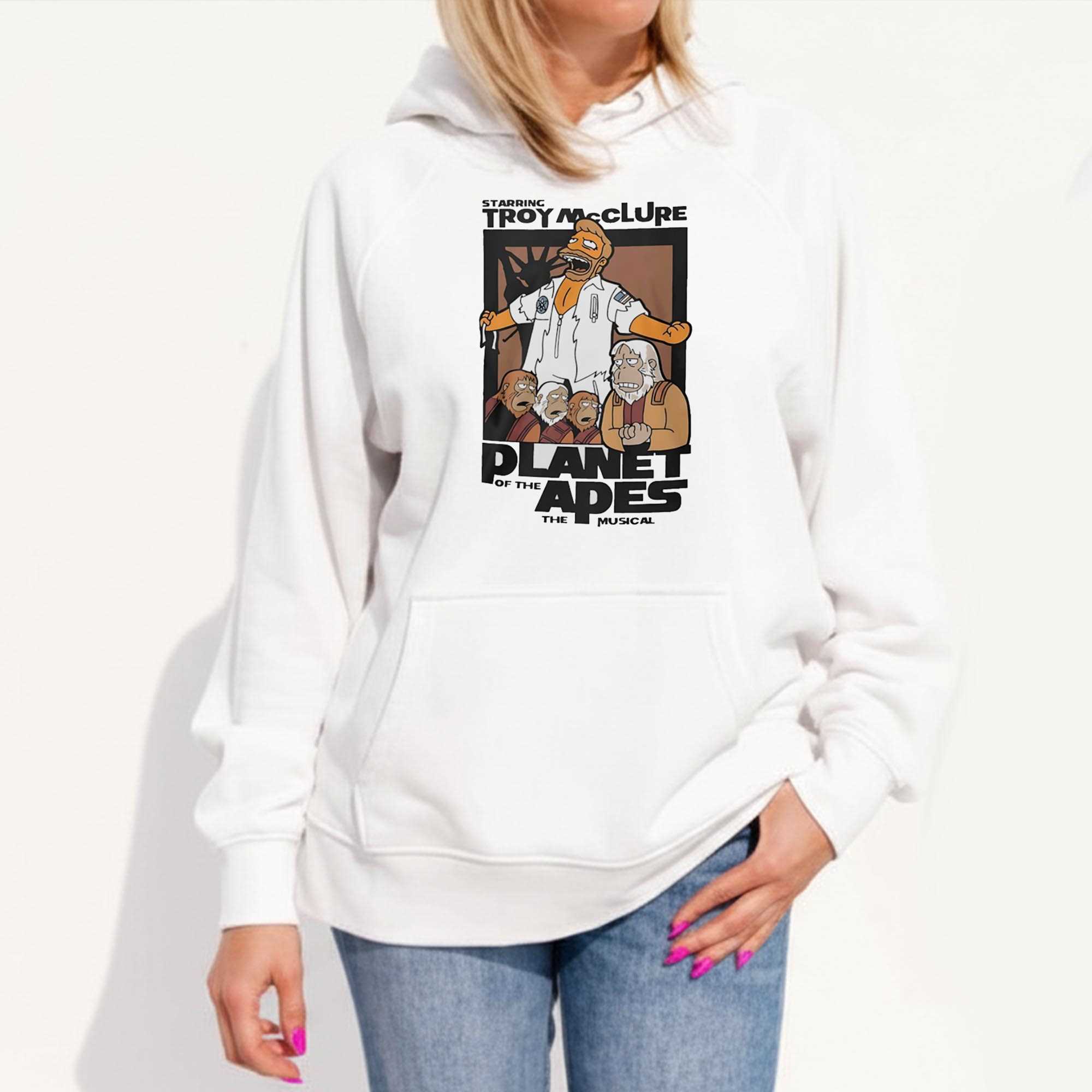 Starring Troy Mcclure Planet Of The Apes The Musical Tee Starring Troy Mcclure Planet Of The Apes The Musical Tee
