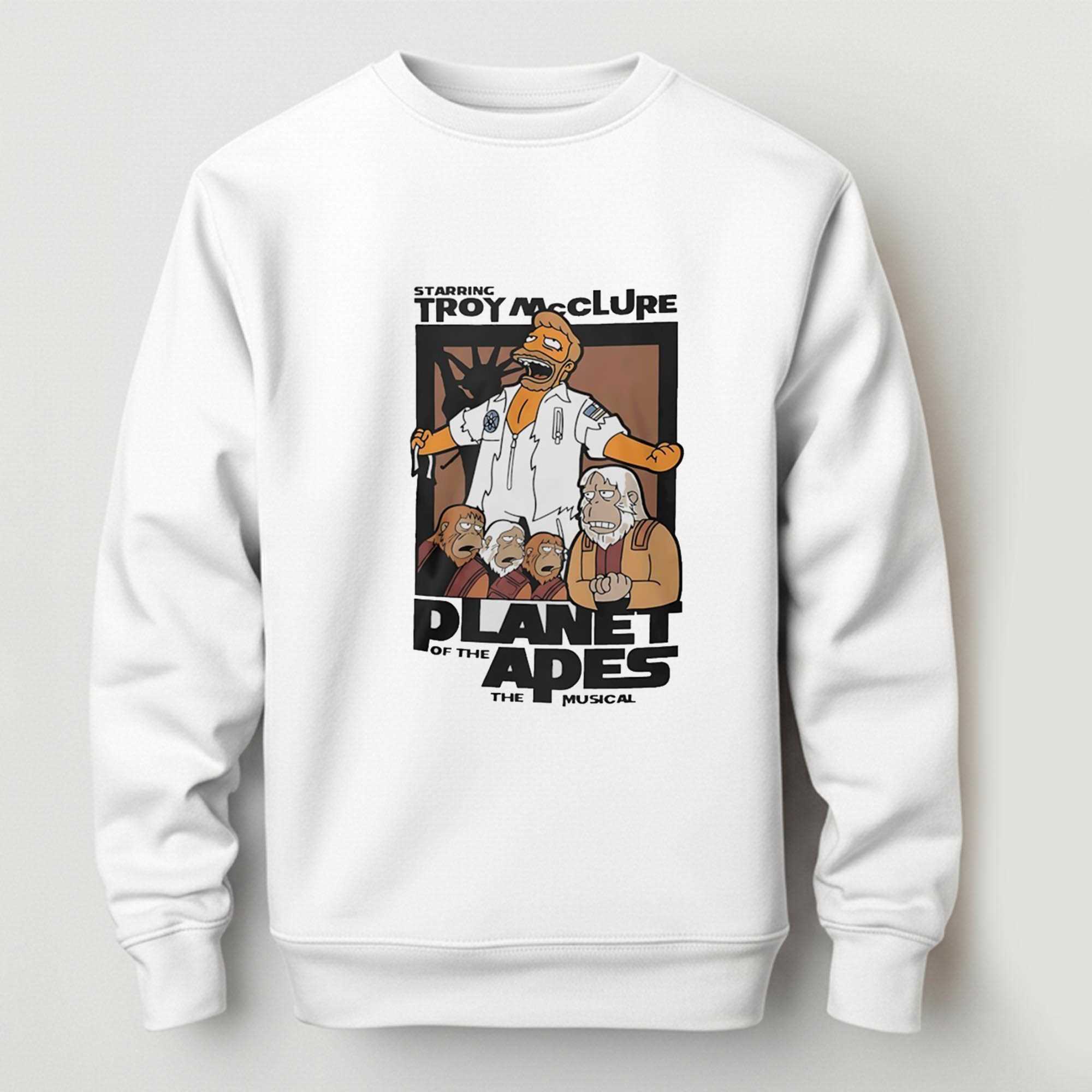 Starring Troy Mcclure Planet Of The Apes The Musical Tee Starring Troy Mcclure Planet Of The Apes The Musical Tee