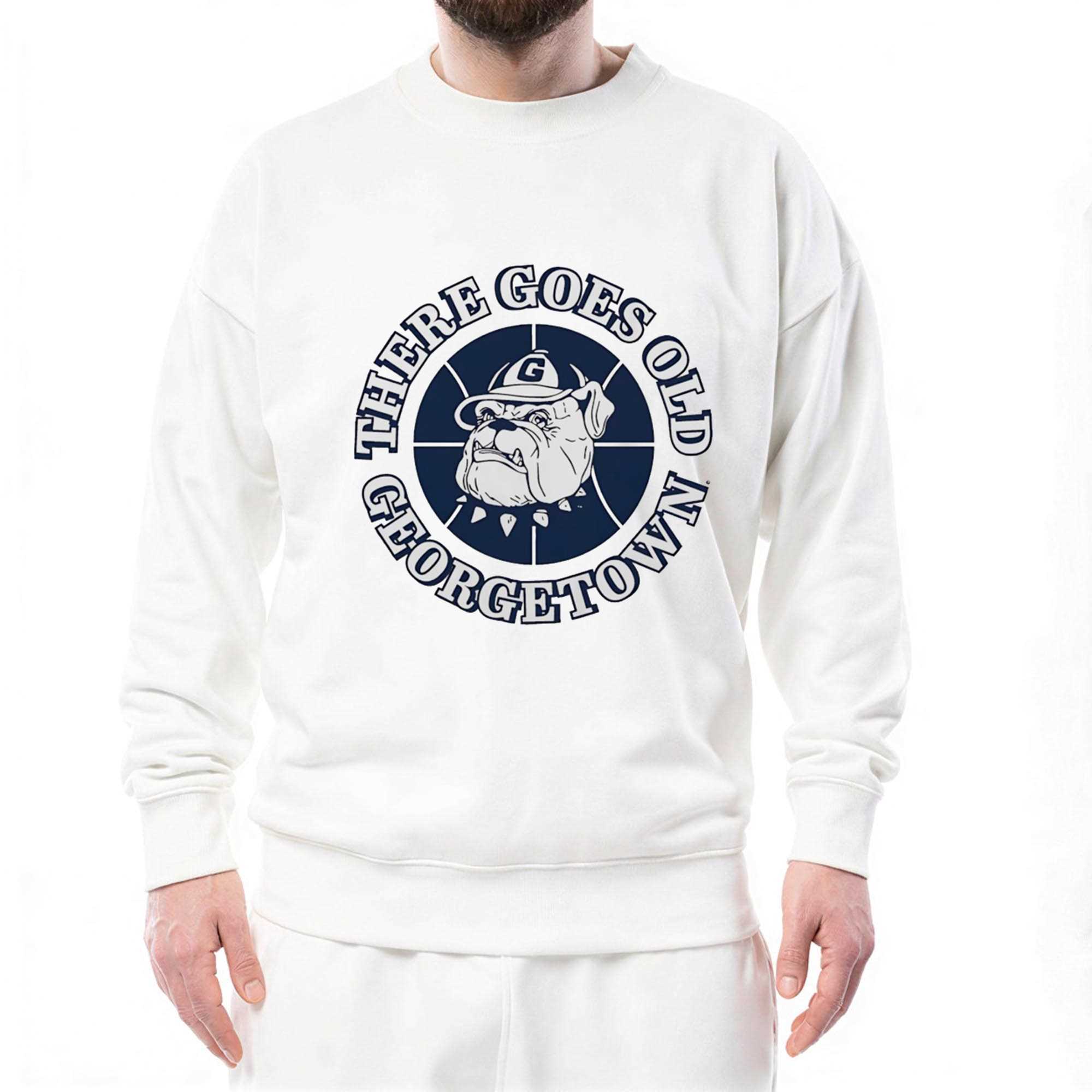 There Goes Old Georgetown Basketball Tee There Goes Old Georgetown Basketball Tee
