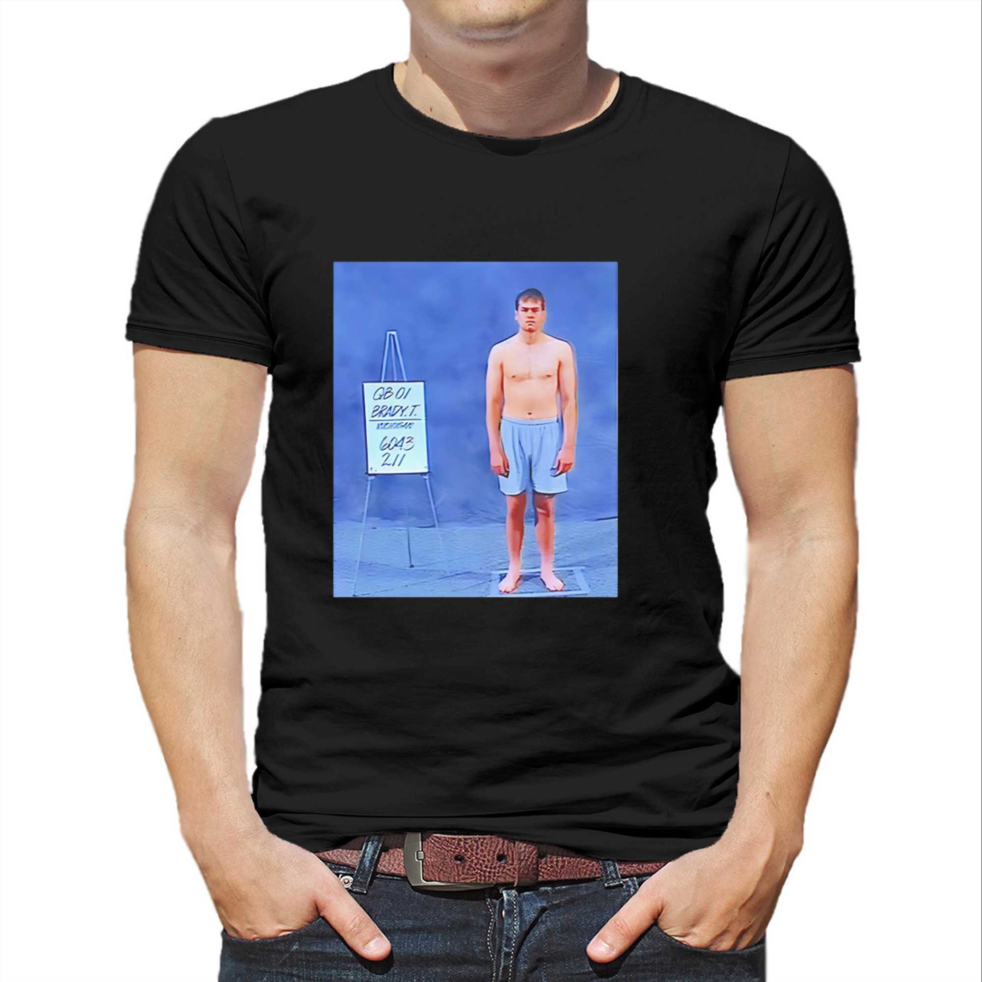 Tom Brady New England Patriots At The Combine Tee Tom Brady New England Patriots At The Combine Tee