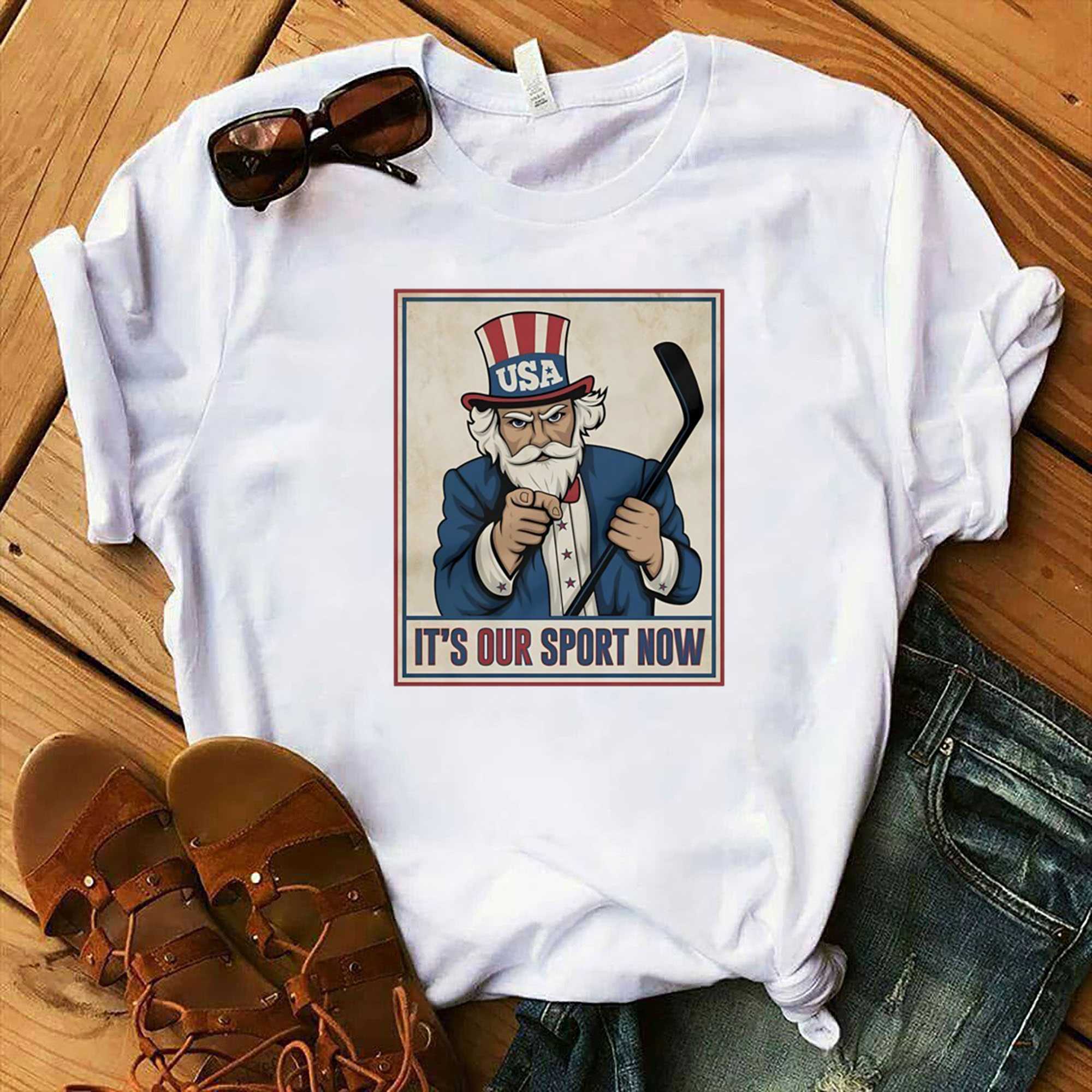 Usa Hockey 2026 Champions Gold Medal Tee
