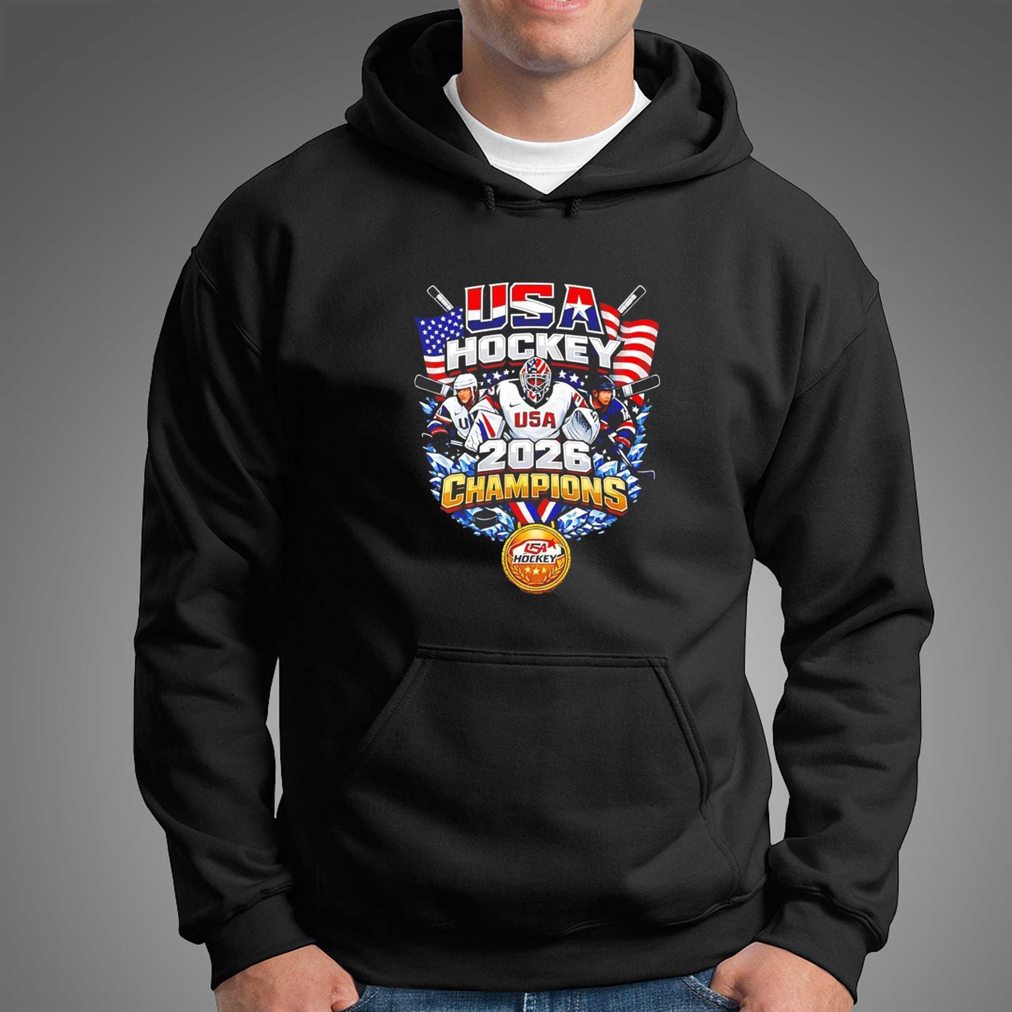 Usa Hockey 2026 Champions Trophy Tee