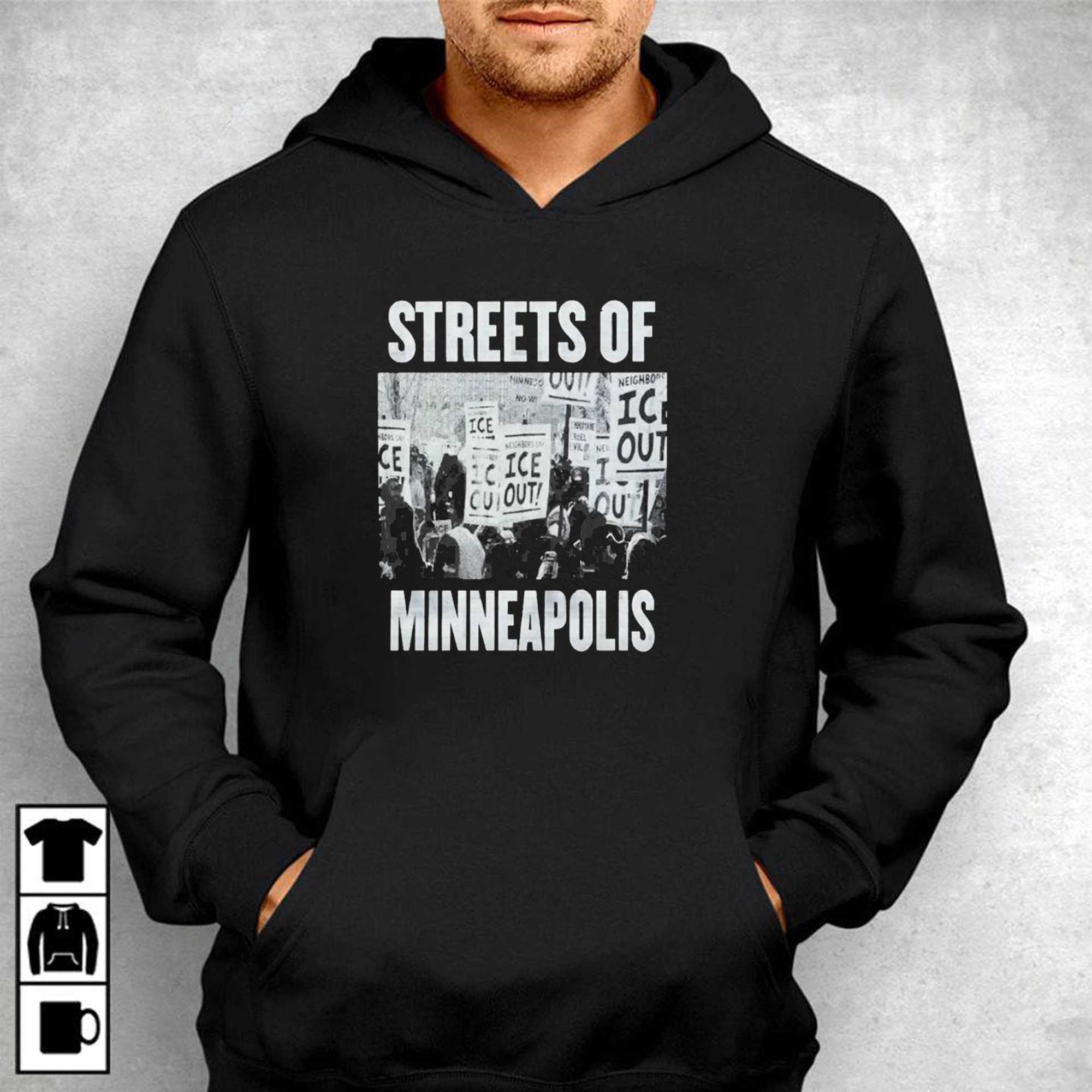 Vintage Posters Streets Of Minneapolis Ice Out Shirt