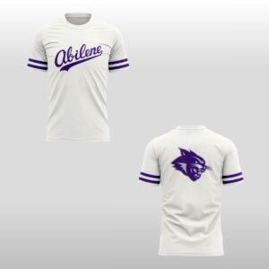 2026 Abilene Christian Wildcats Baseball Throwback Hoodie Tee