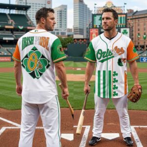 2026 Baltimore Orioles Irish Heritage Night Of Pride Baseball Jersey