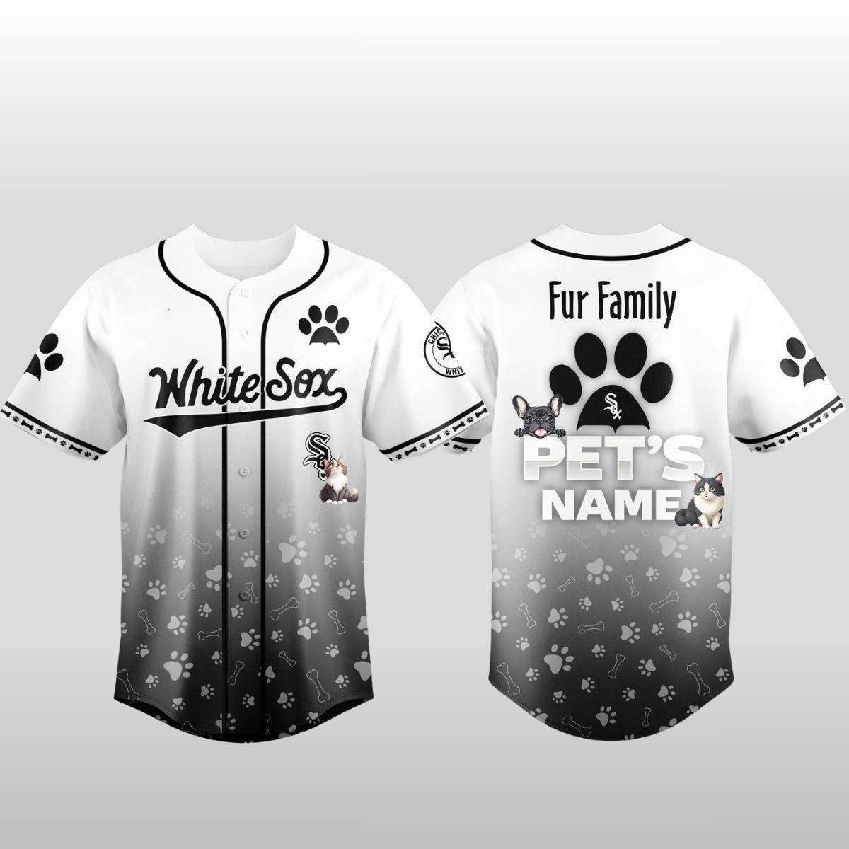 2026 Brewers Fur Family Pet Game Night Baseball Jersey