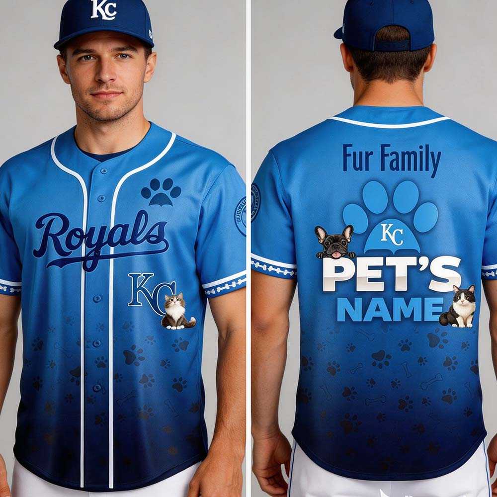 2026 Guardians Fur Family Pet Game Night Baseball Jersey