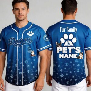2026 LA Dodgers Fur Family Pet Game Night Baseball Jersey 4 1.jpg