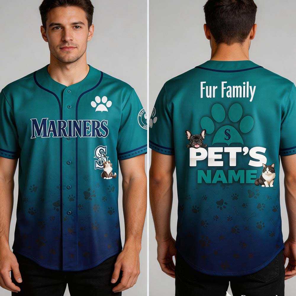 2026 LA Dodgers Fur Family Pet Game Night Baseball Jersey