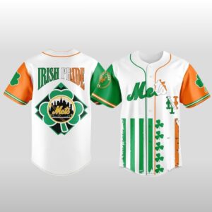 2026 New York Mets Irish Heritage Night Of Pride Baseball Jersey