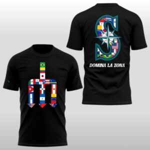 2026 Seattle Mariners Dominate the Zone Scott Servais Hoodie Tee