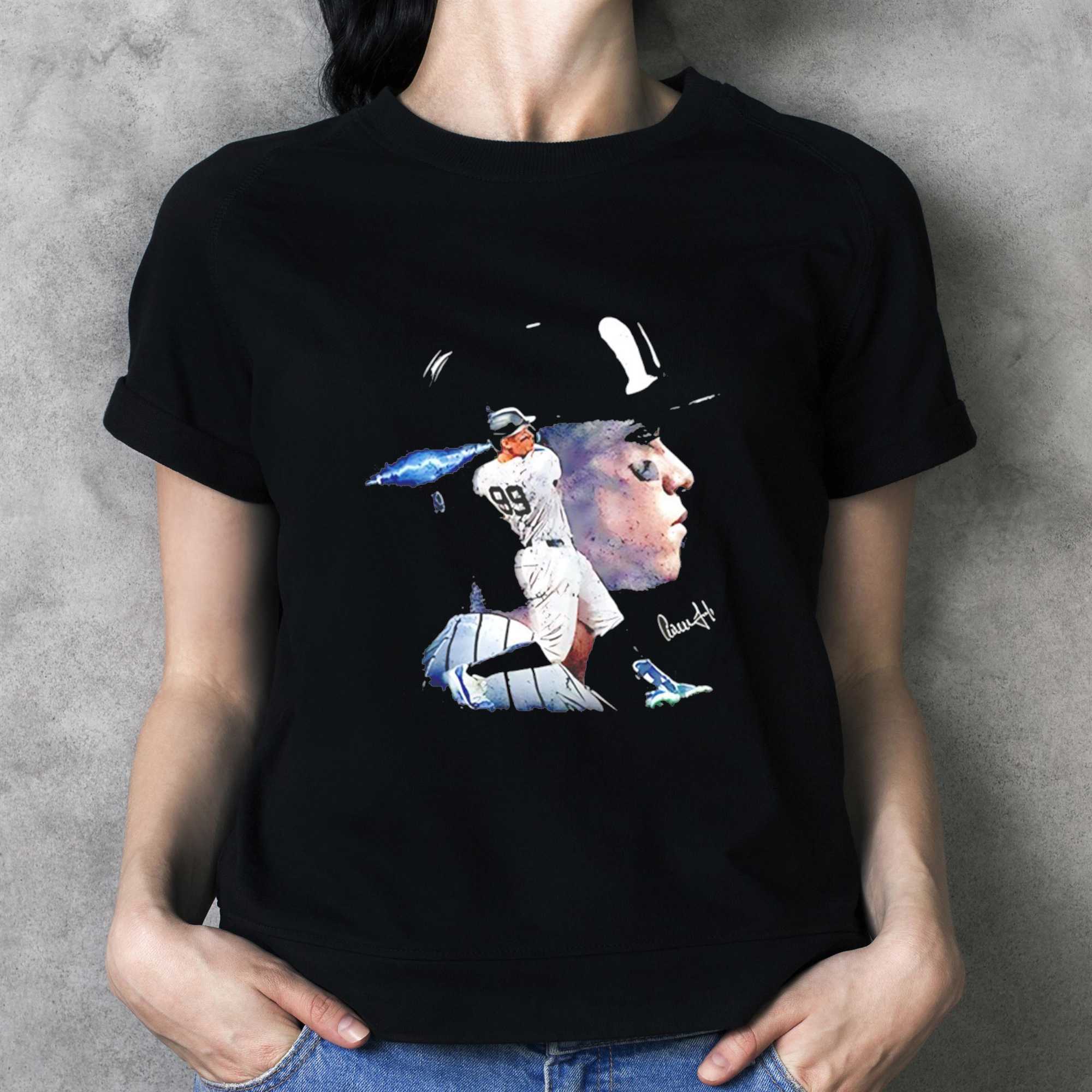 Aaron Judge New York Yankees Baseball Comic Style Tee