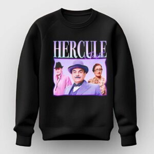 Agatha Christie Hercule Poirot David Suchet Retro Tee 2 1.jpg