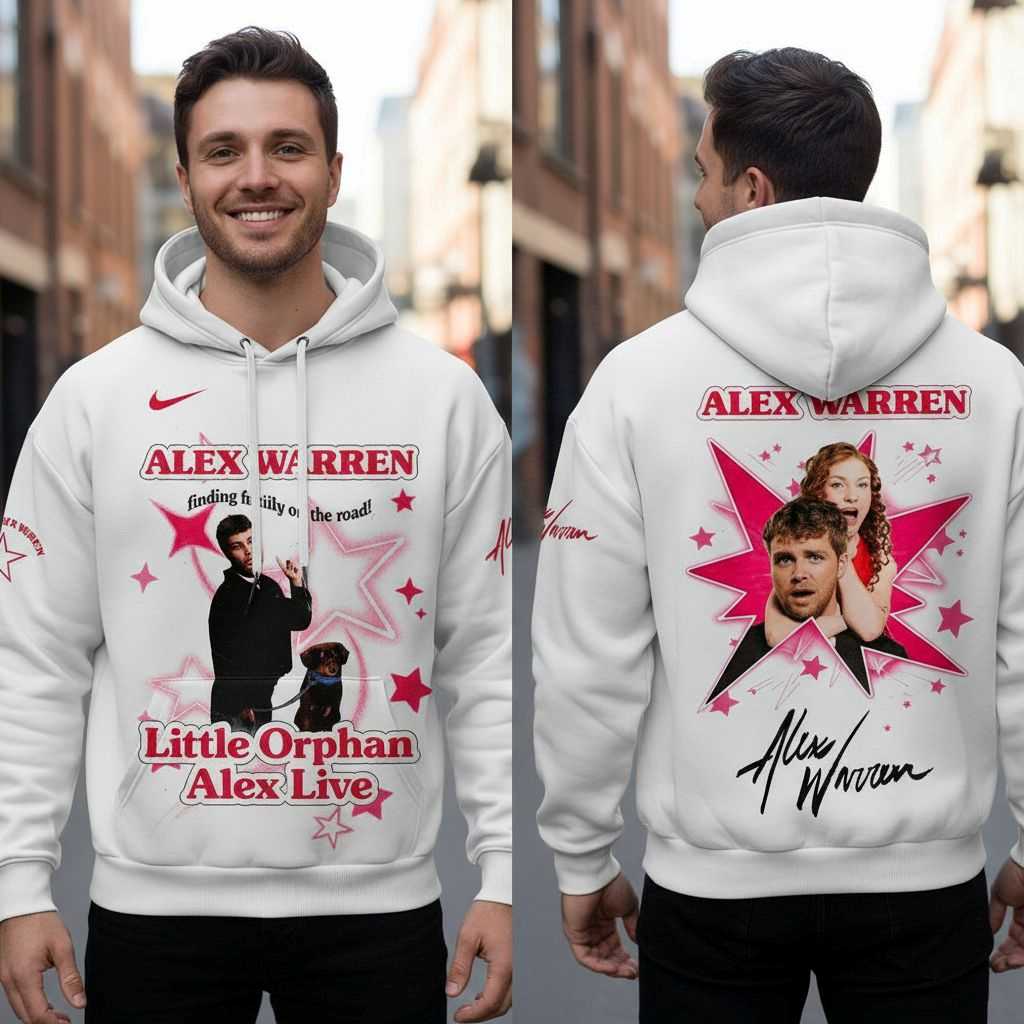 Alex Warren Finding Family on the Road 2026 Hoodie Tee