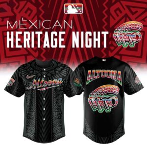 Altoona Curve Mexican Heritage Night 2026 All Black Baseball Jersey 1.jpg