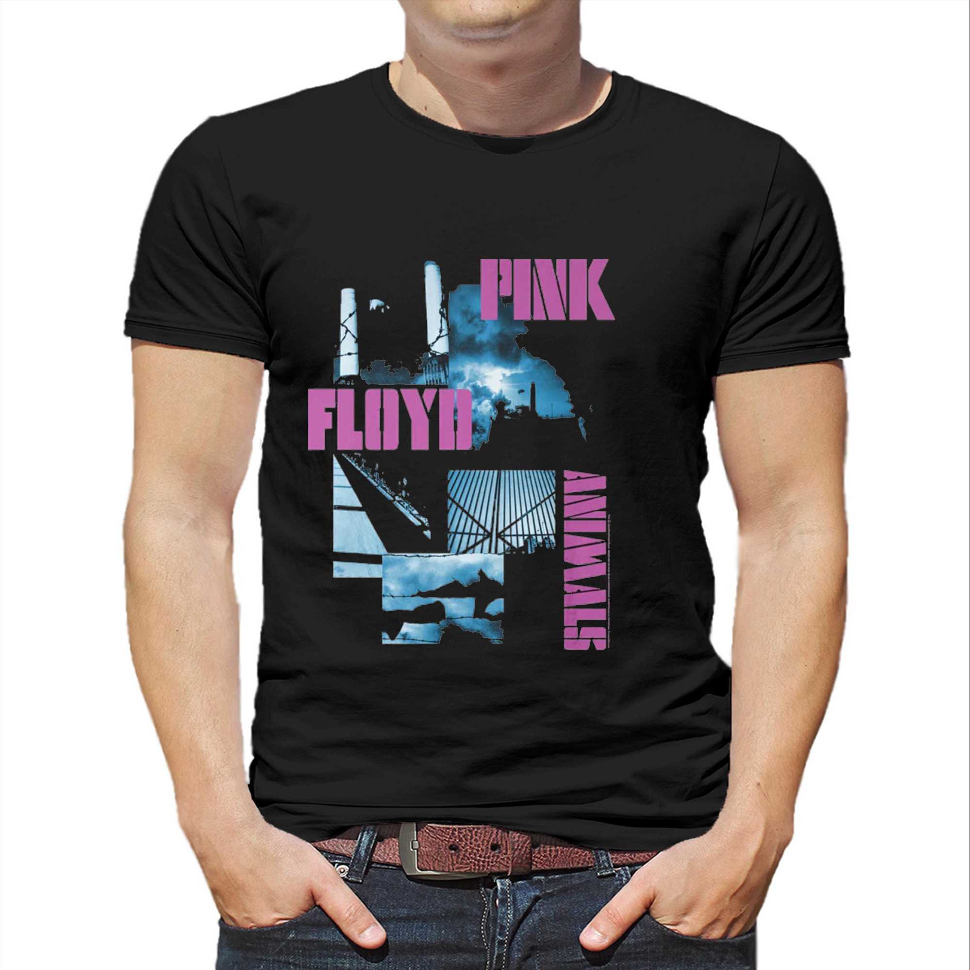 Animals Collage Pink Floyd Shirt Animals Collage Pink Floyd Shirt