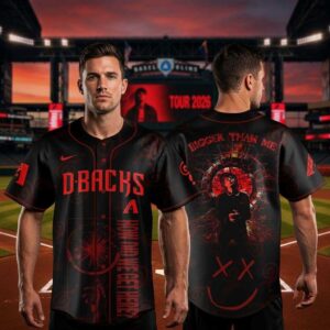 Arizona Diamondbacks Louis Tomlinson 2026 North America Tour Baseball Jersey 6