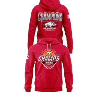 Arkansas Razorbacks 2026 Mens Basketball Tournament Champions Locket Room Hoodie Tee 1 1.jpg