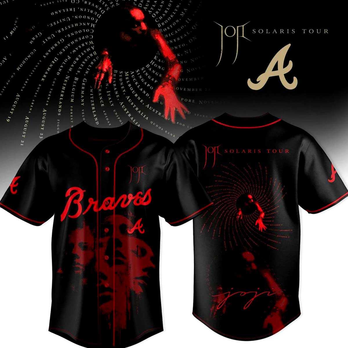 Atlanta Braves MCK Lost Americana Tour 2026 Baseball Jersey
