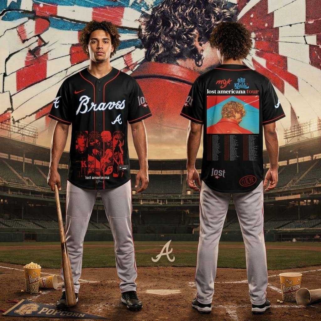 Atlanta Falcons Ed Sheeran LOOP Tour 2026 Baseball Jersey