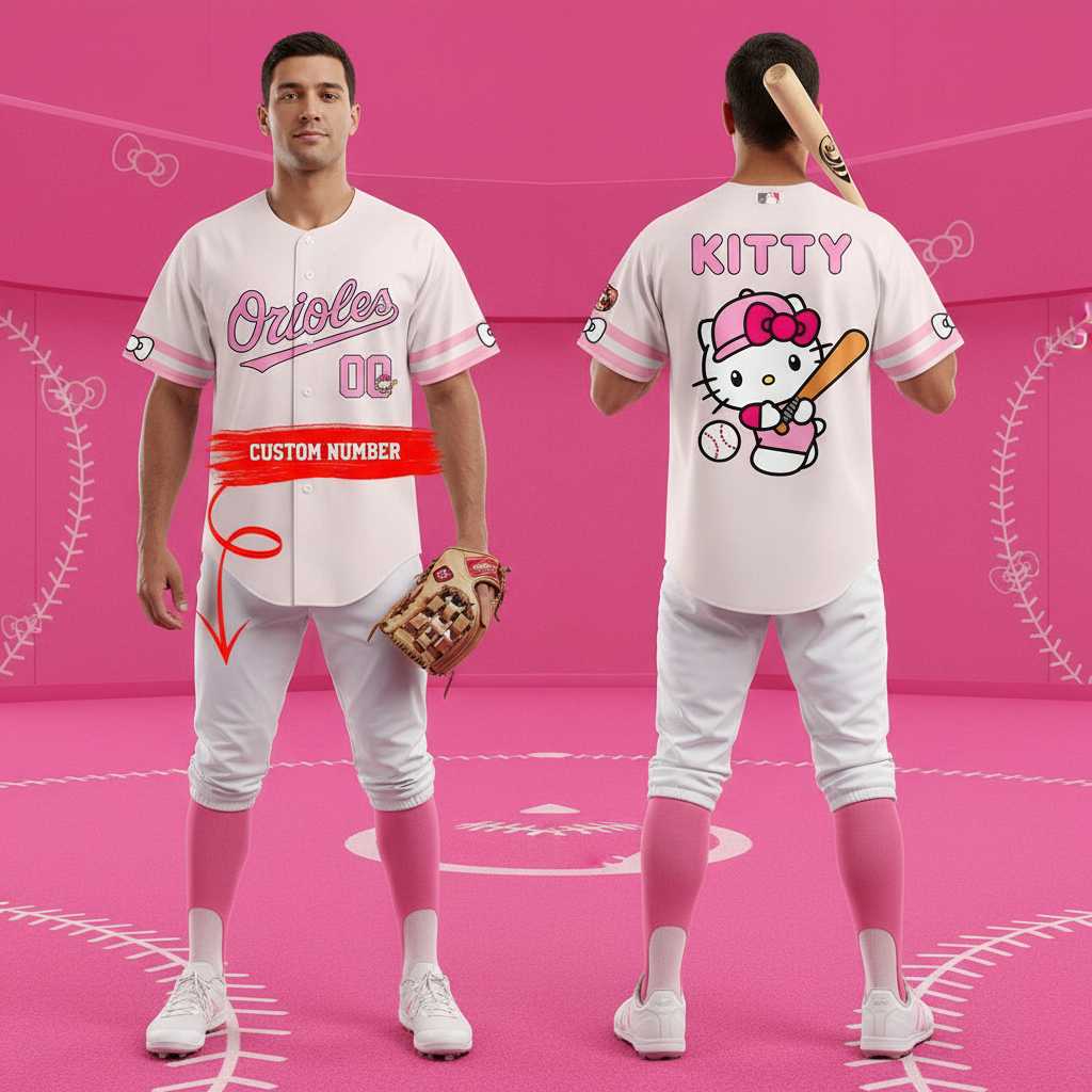 Chicago Cubs 2026 Baseball Limited Hello Kitty Jersey