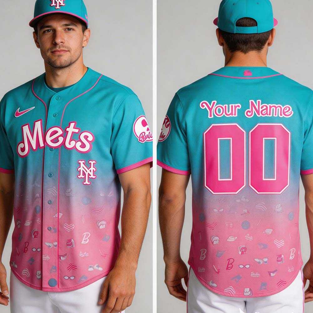 Barbie Game Day New York Mets Jersey