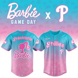 Barbie Game Day Philadelphia Phillies Jersey