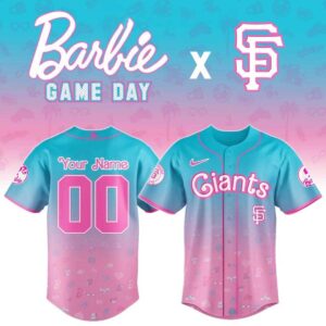 Barbie Game Day San Francisco Giants Jersey