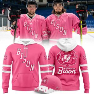 Bloomington Bison Pink In The Rink 2026 Night Hoodie Tee 1 1.jpg