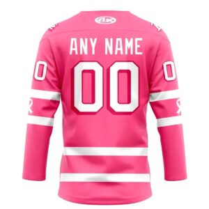 Bloomington Bison Pink in the Rink 2026 Custom Name Jersey 3 1.jpg