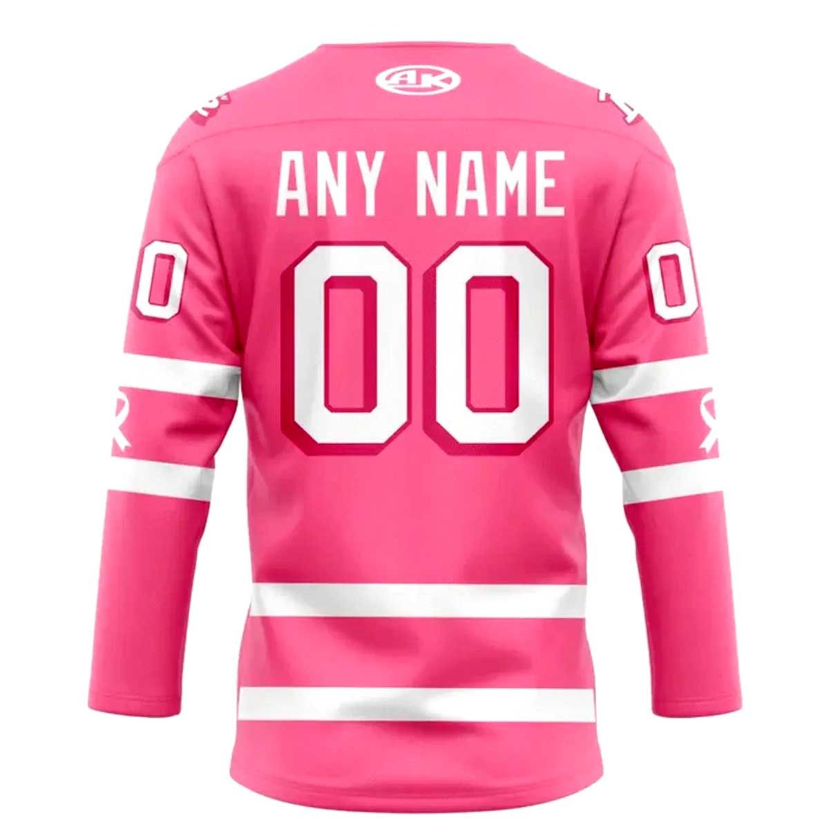 Bloomington Bison Pink in the Rink 2026 Custom Name Jersey Bloomington Bison Pink in the Rink 2026 Custom Name Jersey